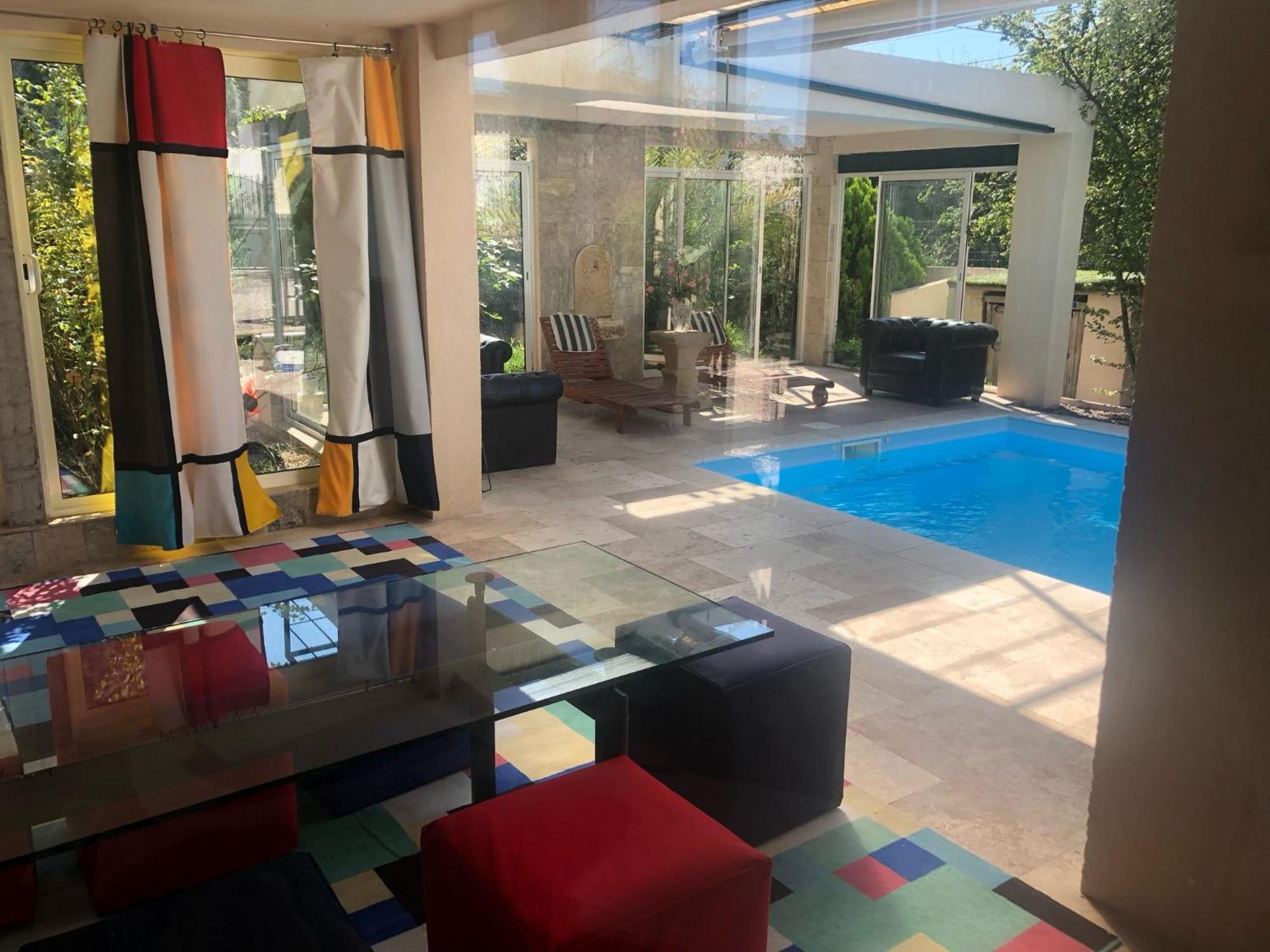 Chambre Chez L'Habitant Avec Piscine Marsella Exterior foto