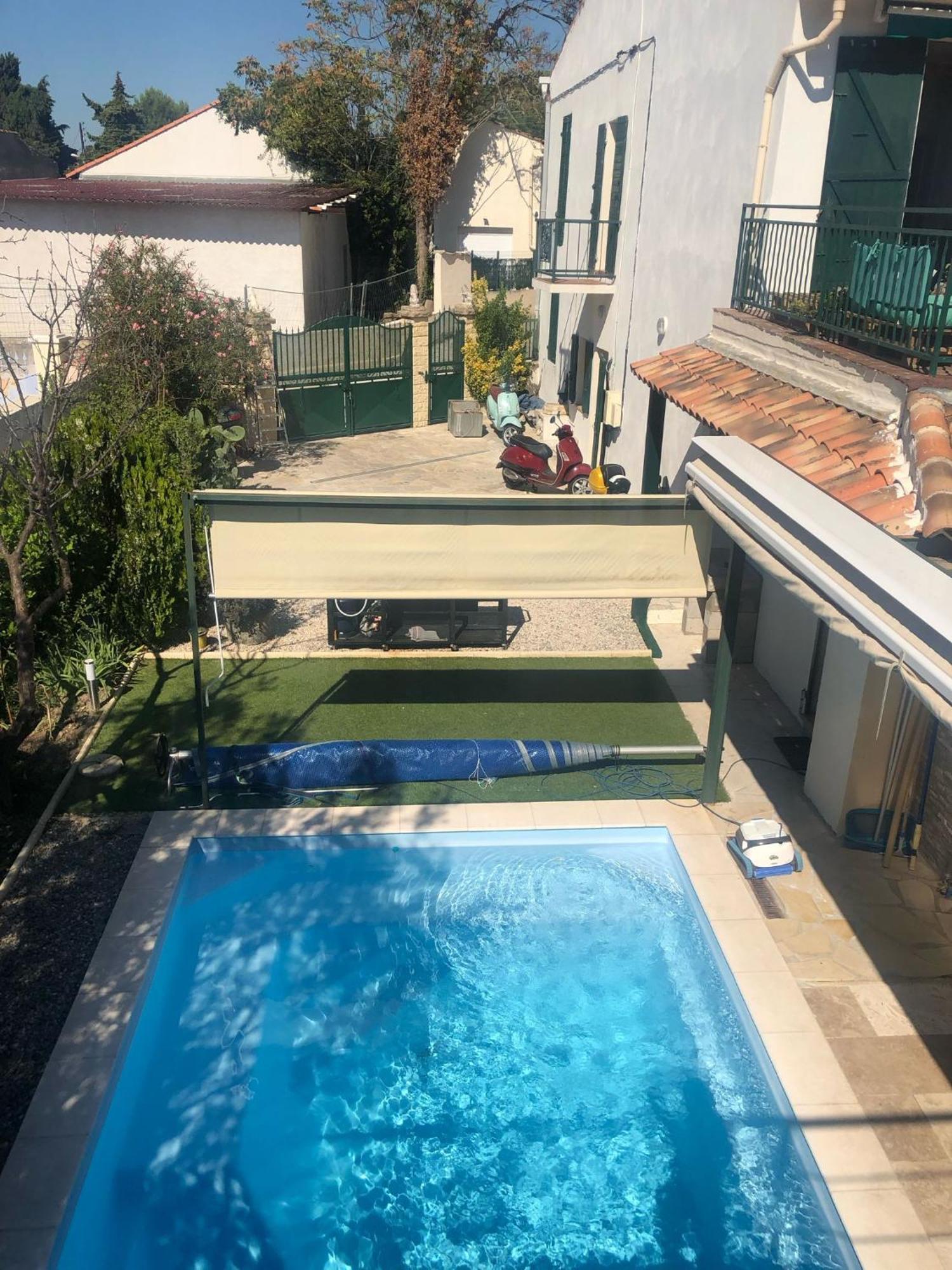 Chambre Chez L'Habitant Avec Piscine Marsella Exterior foto